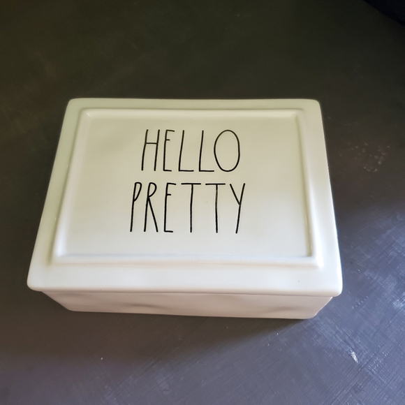 💛2 for $35💛Rae Dunn HELLO PRETTY Jewelry Box - Picture 3 of 9
